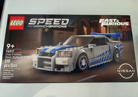 LEGO SPEED CHAMPIONS: 2 Fast 2 Furious Nissan Skyline GT-R (R34) (76917) - NEW