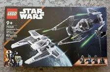 Brand NEW LEGO Star Wars: Mandalorian Fang Fighter Vs. Tie Interceptor (75348)