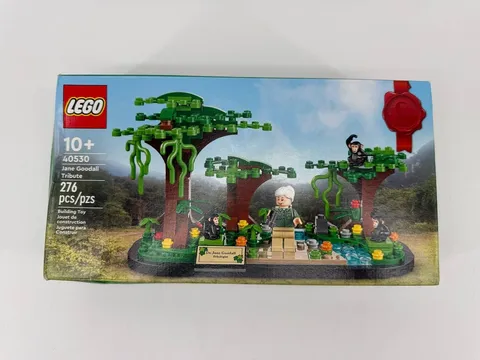 LEGO 40530 Jane Goodall Tribute Open Box Complete 276 Pieces Retired Set