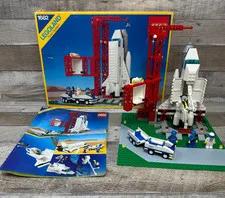 LEGO Town: Space Shuttle Launch (1682) Complete w/ Manual & Retail Box 1990 Set