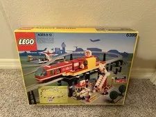 RARE LEGO AIRPORT SHUTTLE MONORAIL 6399 100% complete working  w/ box&manual
