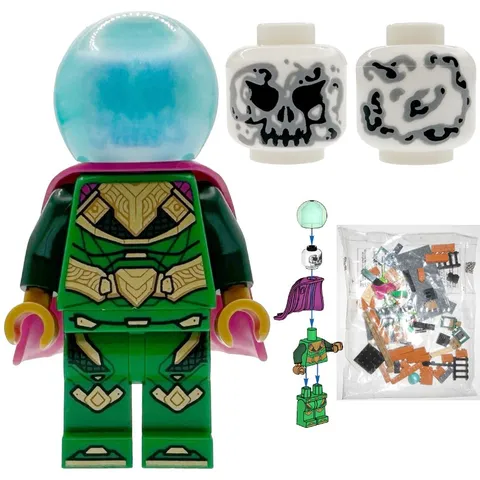 LEGO Mysterio minifigure (NEW/NEVER BUILT) Marvel 76342 Daily Bugle Quentin Beck