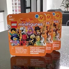 LEGO Minifigures Series 29 71052 Sealed Minifigure Packs Lot of 3 Age 6+ *MINT*