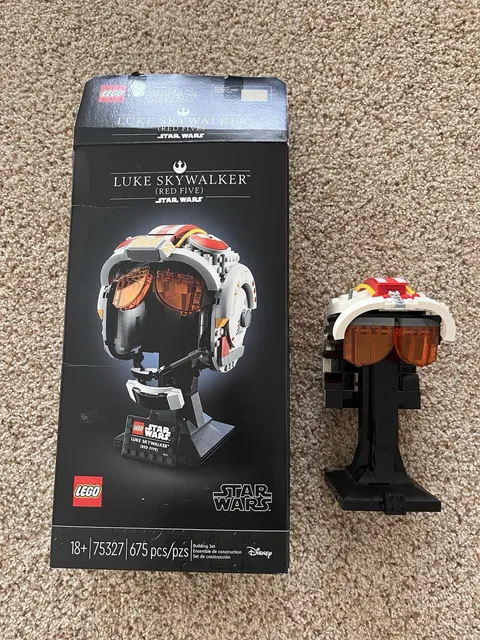 LEGO Star Wars: Luke Skywalker (Red Five) Helmet (75327) Pre-owned