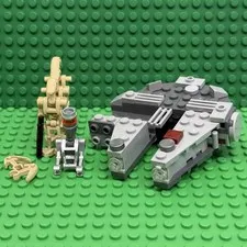 Lego Star Wars Millennium Falcon & Battle & Assassin Droid Minifigures Lot 75030