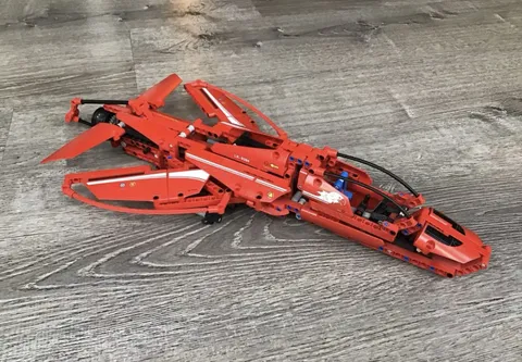 LEGO TECHNIC: Jet Plane (9394) Red Air Plane Airplane Fighter Jet