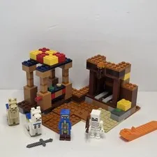 LEGO Minecraft: The Trading Post (21167) Incomplete 