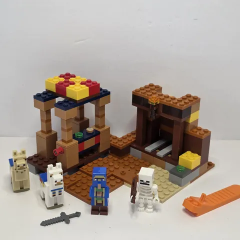 LEGO Minecraft: The Trading Post (21167) Incomplete 