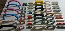 LEGO Lot of Arches, 52, Many Colors and Sizes. qty 4 of 6184 and 5 other sizes.