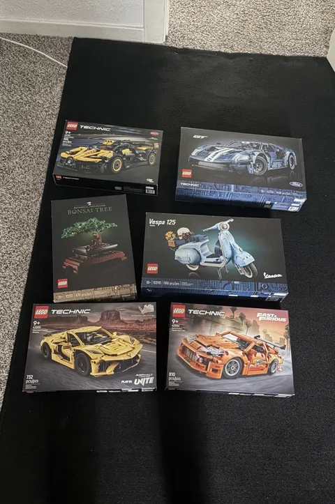 LEGO Technic Complete Sets of 5 LOT* SEE DESC*