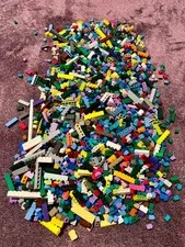 Genuine LEGO Bulk Lot 1x1 1x2 1x3 1x4 1x6 1x8 Etc. Bricks 7 Pounds