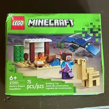 LEGO Minecraft: Steve’s Desert Expedition (21251) 75 pcs 6+ Steve