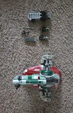 LEGO Star Wars Boba Fett 2021 Starship 100% Complete