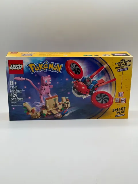 LEGO Pokémon SMART Play: Drone Search for Mythical Mew