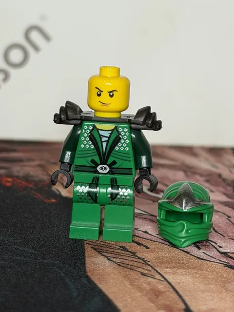 LEGO Ninjago Lloyd ZX Green Ninja Minifigure EXCELLENT CONDITION