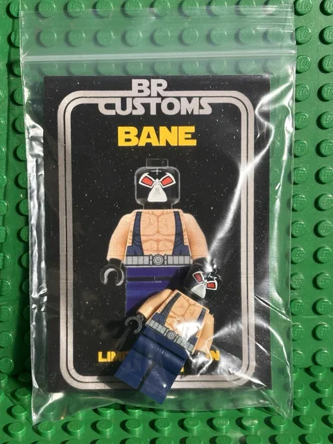 LEGO batman 2006 BR Customs UV PRINTED BANE