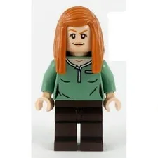 new LEGO Ginny Weasley Minifig from Harry Potter Attack on the Burrow set 75980