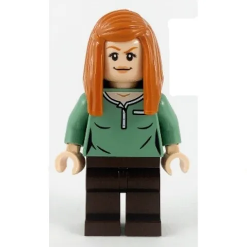 new LEGO Ginny Weasley Minifig from Harry Potter Attack on the Burrow set 75980