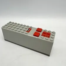LEGO 1990s Technic Light Gray Electric 9V Battery Box 4 x 14 x 4 2847c01