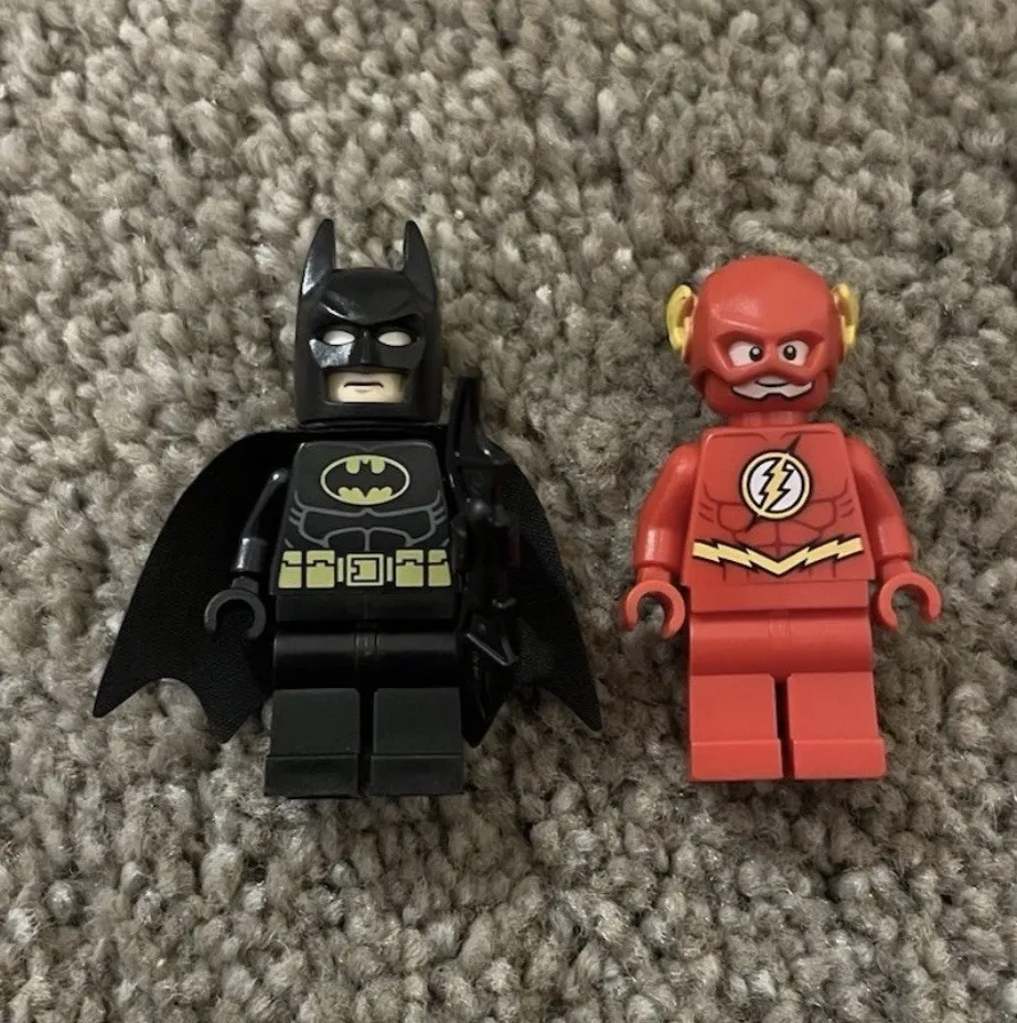 LEGO Batman & The Flash Minifigures DC Super Heroes Set of 2