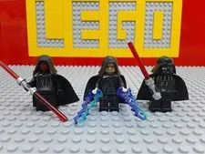 LEGO Star Wars Minifigure Set Palpatine Darth Vader Darth Maul Imperial Sith Wit
