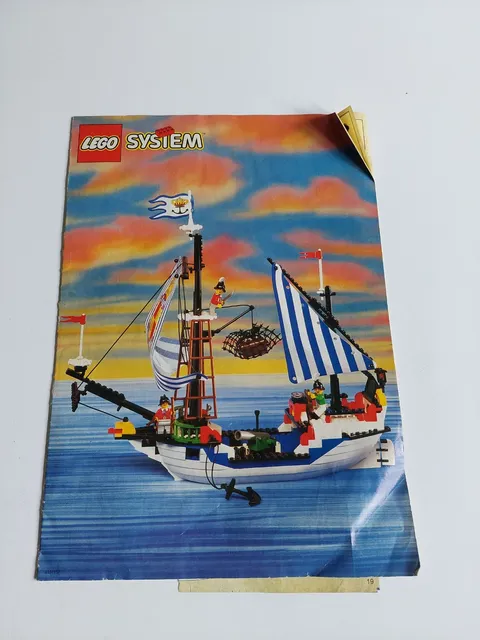 Lego 6280 Pirates Armada Flagship Instructions ONLY 6280