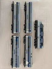 Custom Lego Train L&N Humming Bird Streamliner