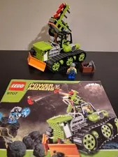 LEGO Power Miners 8707: Boulder Blaster (missing monster and elastic)