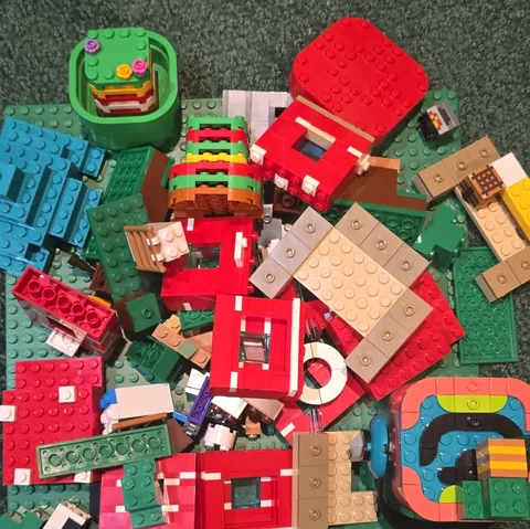 LEGO Multicolor Bulk Lot Bricks, Plates, Parts & Pieces Building Set
