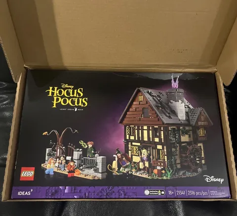 LEGO Ideas Disney Hocus Pocus the Sanderson Sisters' Cottage 21341 - New Sealed