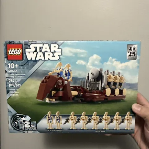 LEGO Star Wars Trade Federation Troop Carrier 40686 New in Sealed Box 262 pieces