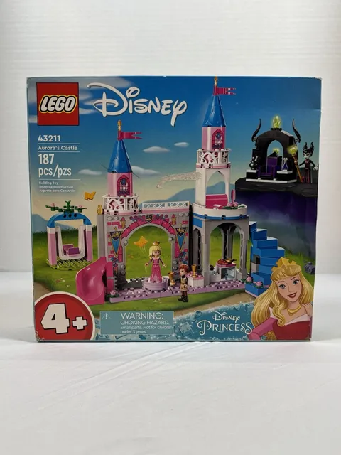 LEGO Disney Princess Aurora's Castle Building Set #43211 New Sealed