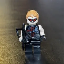 LEGO Marvel Hawkeye Minifigure - sh034 6867 - EXCELLENT