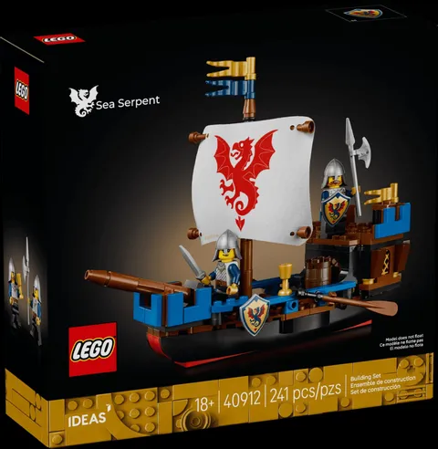 LEGO IDEAS Sea Serpent Set 40912 - Brand New Sealed In Box - GWP