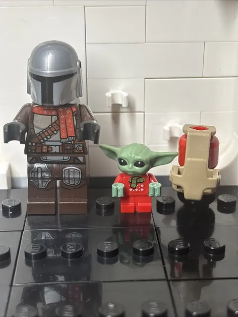 LEGO Star Wars Advent 75307 Christmas Mandalorian, Grogu, Minifigures