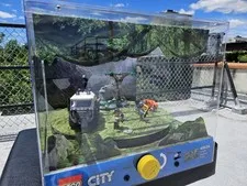 LEGO City 60426 Jungle Explorer Truck Lighted Display Case Clear Plastic