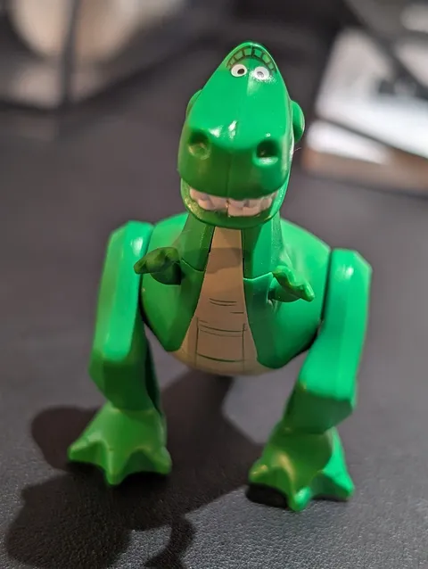 Lego Toy Story Rex Minifigure from set #7597 & #7598 RETIRED