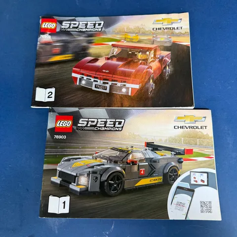 2 Lego Booklets Manual 76903
