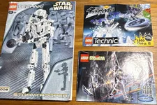 LEGO Star Wars Technic Stormtrooper 8008 Illustrated English Manual Booklet 2008