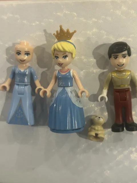LEGO Cinderella and Prince Charming Mouse Minifigure Disney Princess