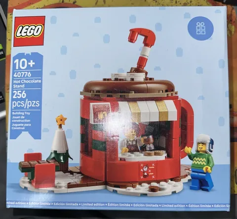 Lego Hot Chocolate Stand 40776 Christmas Limited Edition