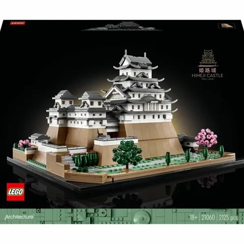 LEGO Architecture Castle Himeji 2125 pcs Lego Bricks Building Set Ages 18 and Up
