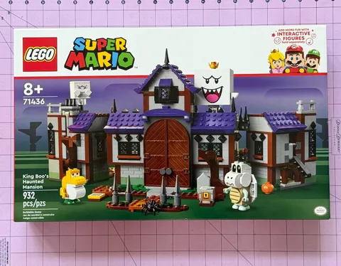 LEGO #71436 Super Mario: King Boo's Haunted Mansion 932 pieces (new & sealed)