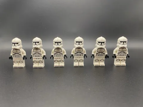 LEGO Star Wars Clone Trooper Lot of 6 sw1319 – Genuine LEGO