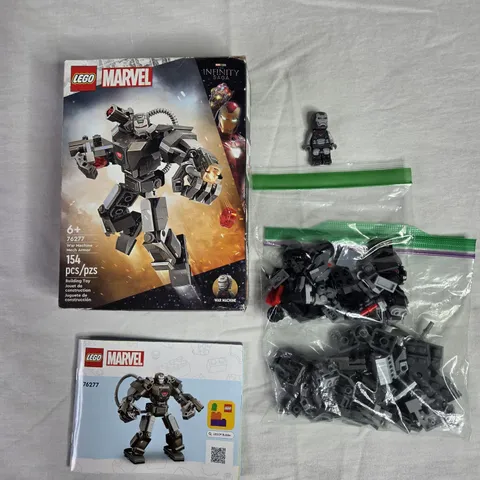 LEGO Marvel War Machine Mech Armor 76277 Complete - Iron Man