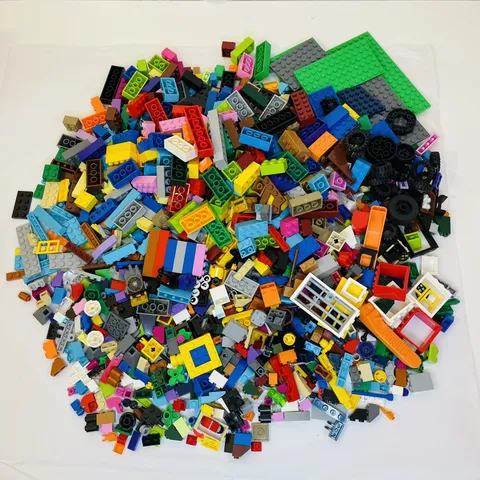 Legos 3 Lbs Lot Bricks Pieces Parts Wheels Most from Classic 10698 Clean