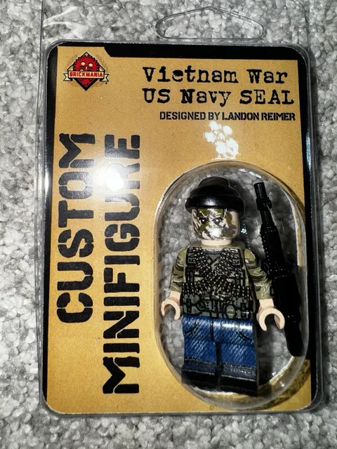 Brickmania Vietnam War US Navy SEAL BMF431 NEW IN BOX + FAST SHIP