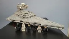 LEGO Imperial Star Destroyer (75055) Complete with Minifigures. *See Descrip*