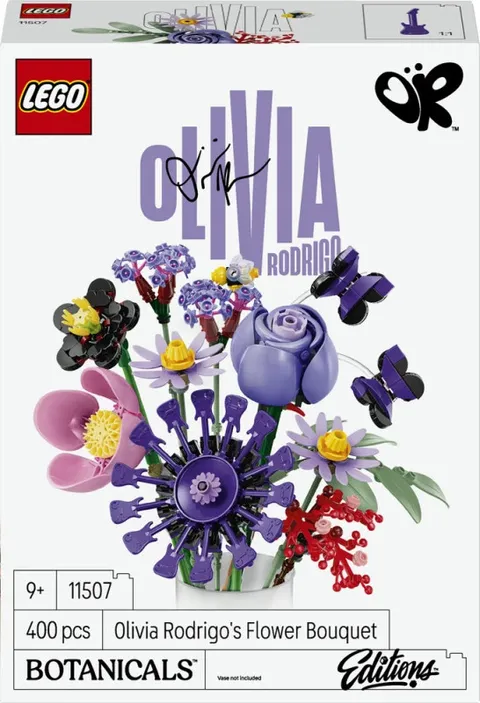 LEGO Botanicals Olivia Rodrigo's Flower Bouquet 11507 Building Toy Set New Gift