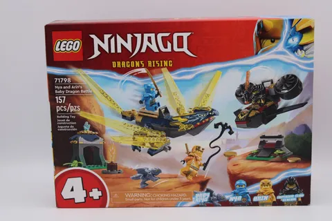 LEGO Ninjago 71798 Nya and Arin's Baby Dragon Battle NEW Sealed Retired EOL